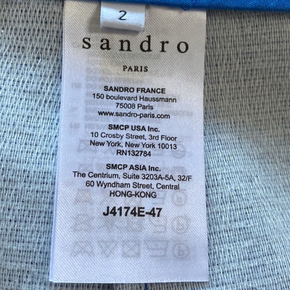 Sandro 100% cotton skirt - Picture 5 of 5